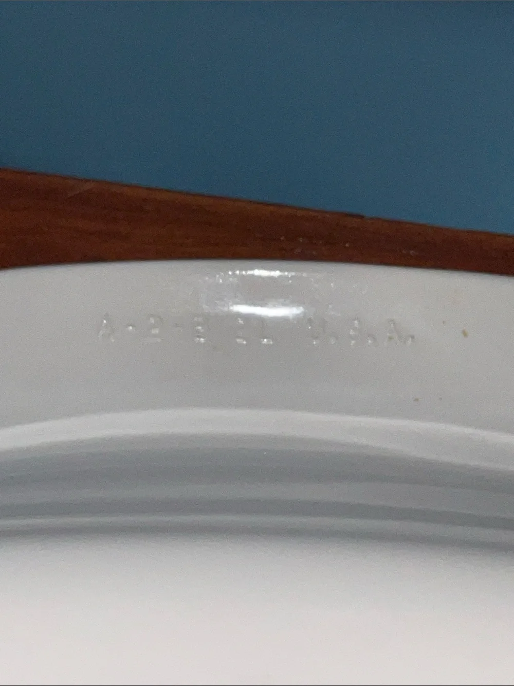 Vintage CorningWare Blue Dusk A-1.5-B 1.5L Casserole Glass Lid USA
